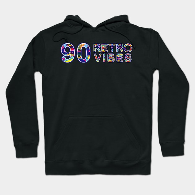 90 retro vibes Hoodie by SASTRAVILA